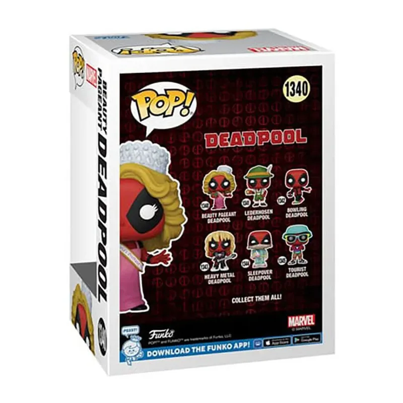 Deadpool Funko Pop Vinyl: Deadpool Beauty Peagant van Funko – cover 2 van 3