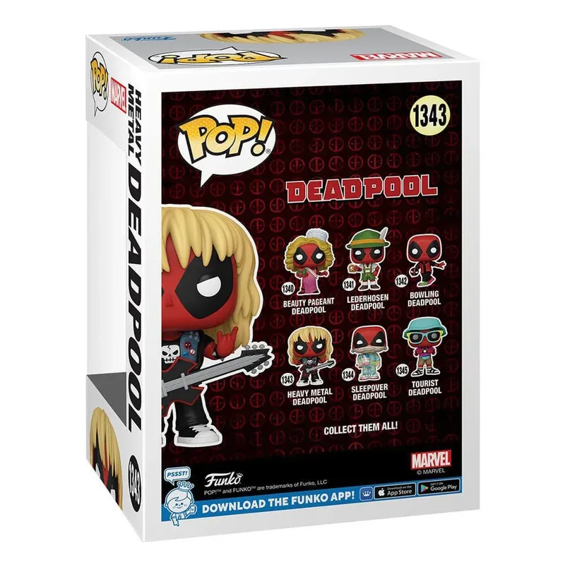 Deadpool Funko Pop Vinyl: Deadpool Metal Band by Funko – cover 2 of 3