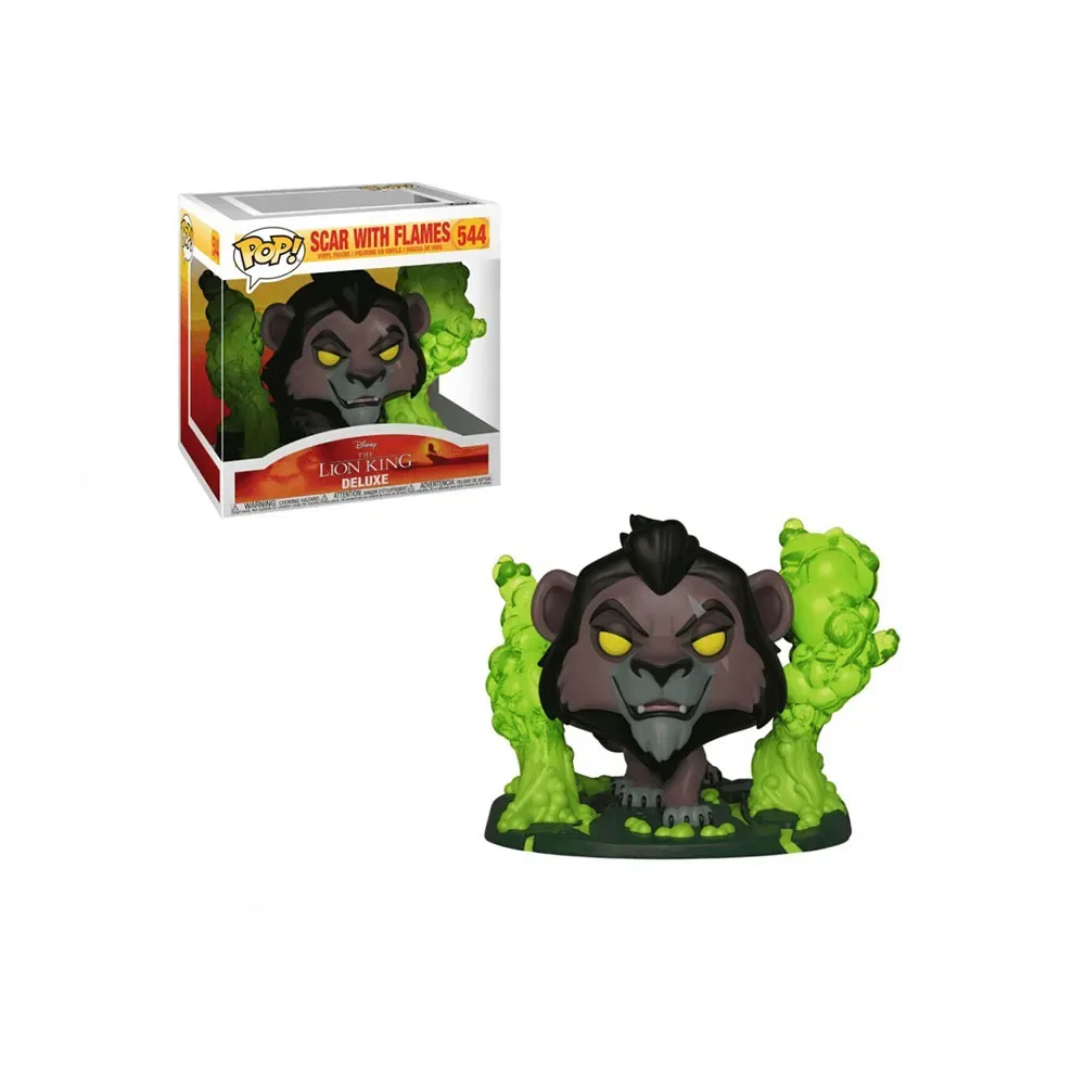 Figure Deluxe Lion King-scar In Flames W/chase de Funko – jaquette