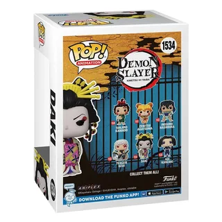 Demon Slayer Kimetsu No Yaiba Funko Pop Vinyl: Daki van Funko – cover 2 van 3