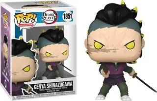 Demon Slayer Kimetsu no Yaiba Funko Pop Vinyl: Genya Shinazugawa Demon Form van Funko – cover 1 van 2