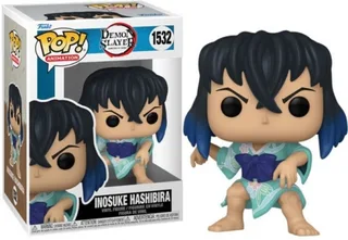 Demon Slayer Kimetsu No Yaiba Funko Pop Vinyl: Inosuke Hashibara (Kimono) van Funko – cover 1 van 3