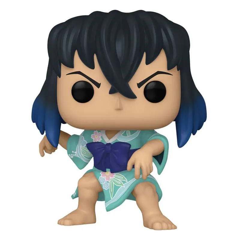 Demon Slayer Kimetsu No Yaiba Funko Pop Vinyl: Inosuke Hashibara (Kimono) van Funko – cover 3 van 3