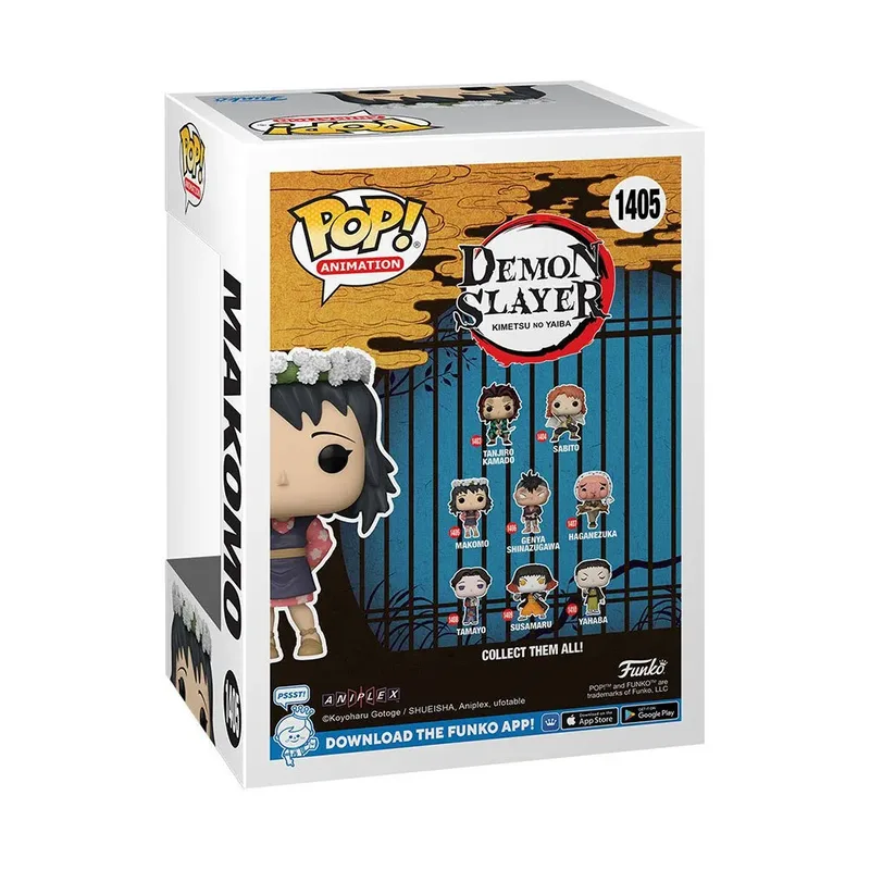 Demon Slayer Kimetsu No Yaiba Funko Pop Vinyl: Makomo van Funko – cover 2 van 3