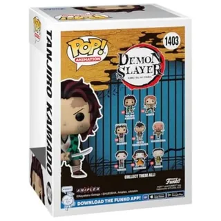 Demon Slayer Kimetsu No Yaiba Funko Pop Vinyl: Tanjiro Kamado (Training) van Funko – cover 2 van 3