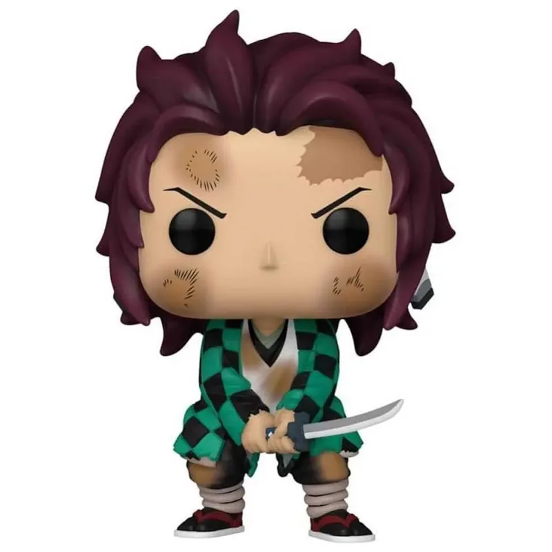 Demon Slayer Kimetsu No Yaiba Funko Pop Vinyl: Tanjiro Kamado (Training) van Funko – cover 3 van 3