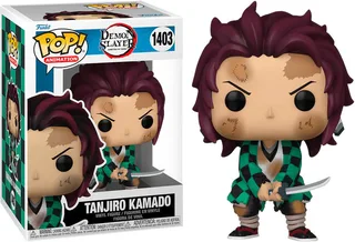 Demon Slayer Kimetsu No Yaiba Funko Pop Vinyl: Tanjiro Kamado (Training) van Funko – cover 1 van 3