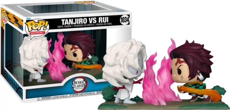 Demon Slayer Kimetsu no Yaiba Pop! Moment Vinyl: Tanjiro vs. Rui by Funko – cover 1 of 2
