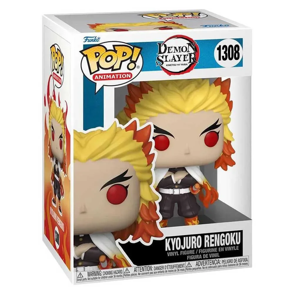 Demon Slayer Kyojuro Rengoku-figuur van Funko – cover