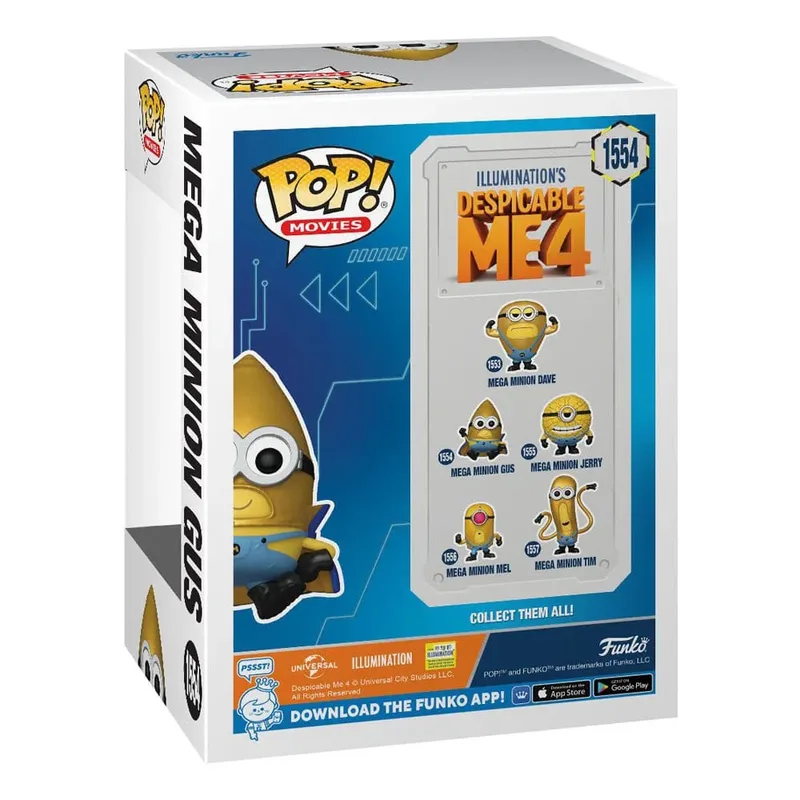 Despicable ME 4 Funko Pop Vinyl: Mega Minion Gus by Funko – cover 2 of 3