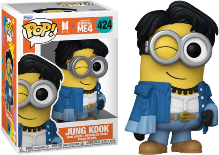 Despicable ME 4 x BTS Funko Pop Vinyl: Jung Kook by Funko – cover 1 of 2