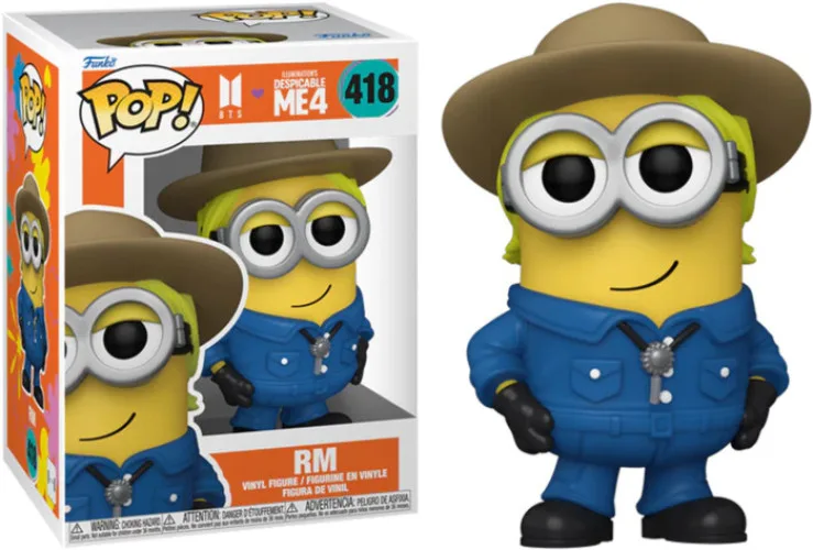 Despicable ME 4 x BTS Funko Pop Vinyl: RM by Funko – cover 1 of 2