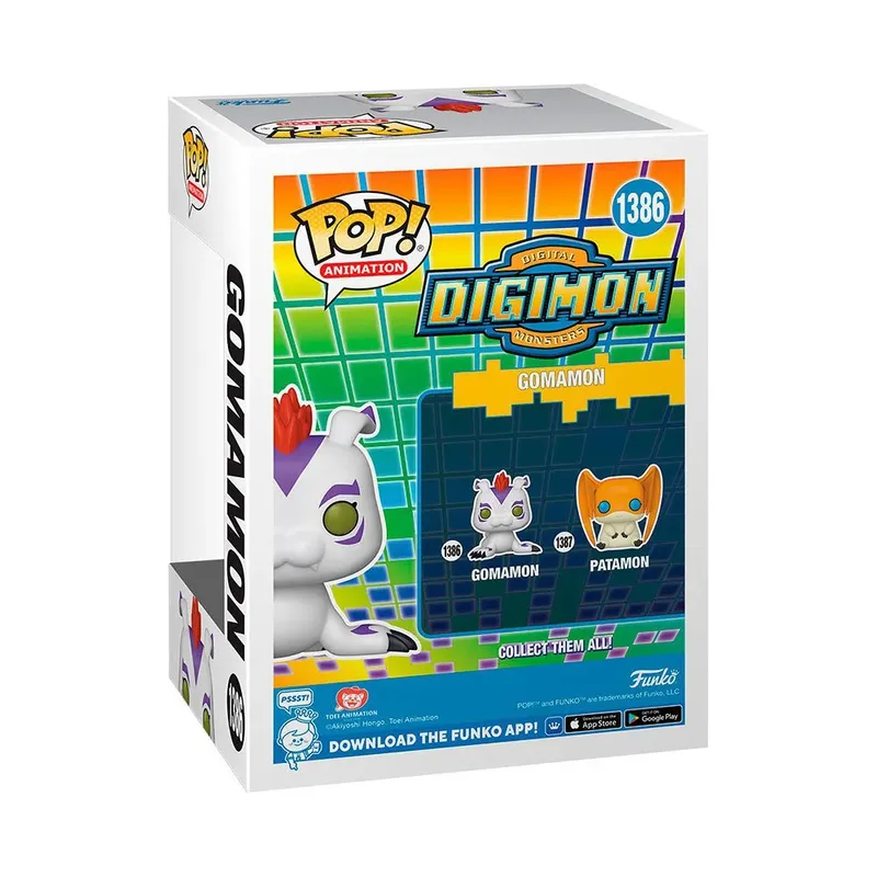 Digimon Funko Pop Vinyl: Gomamon van Funko – cover 2 van 3