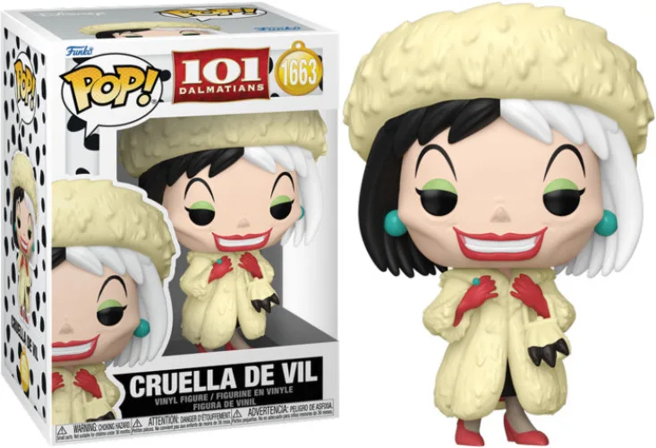 Disney 101 Dalmatians (1961) Funko Pop! Vinyl: Cruella De Vil van Funko – cover 1 van 5