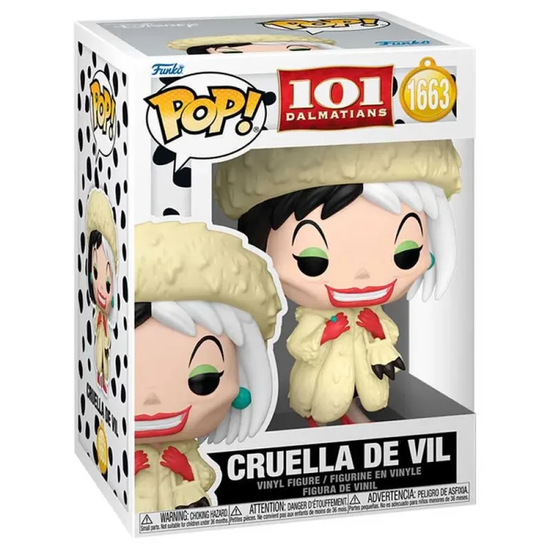 Disney 101 Dalmatians (1961) Funko Pop! Vinyl: Cruella De Vil van Funko – cover 4 van 5