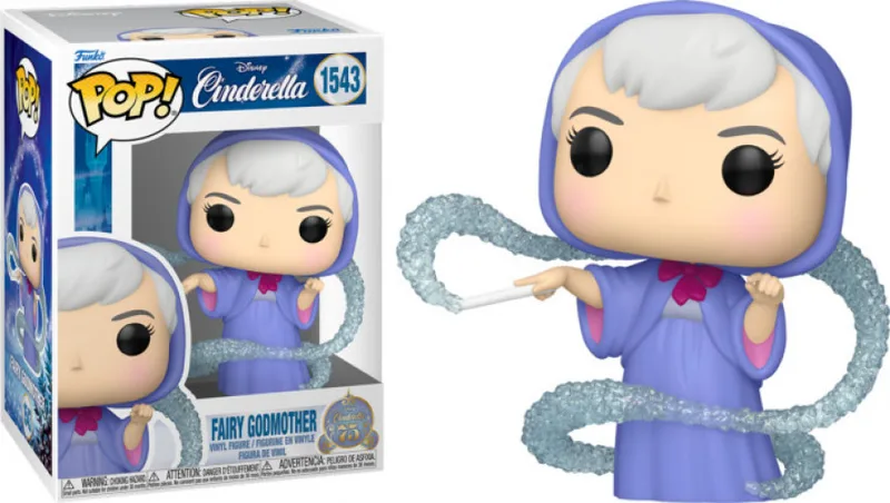 Disney Cinderella Funko Pop Vinyl: Fairy Godmother de Funko – jaquette 1 sur 2