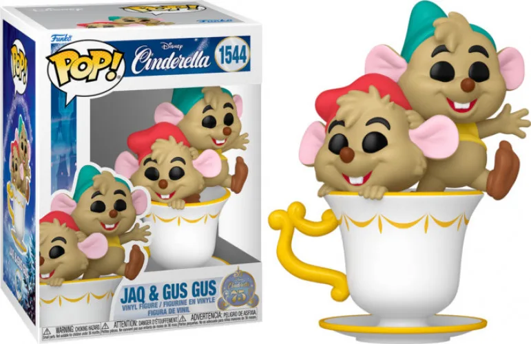 Disney Cinderella Funko Pop Vinyl: Jaq & Gus Gus by Funko – cover