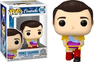 Disney Cinderella Funko Pop Vinyl: Prince Charming with Slipper van Funko – cover 1 van 2