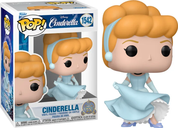 Disney Cinderella's 75th Funko Pop Vinyl: Cinderella by Funko – cover 1 of 2