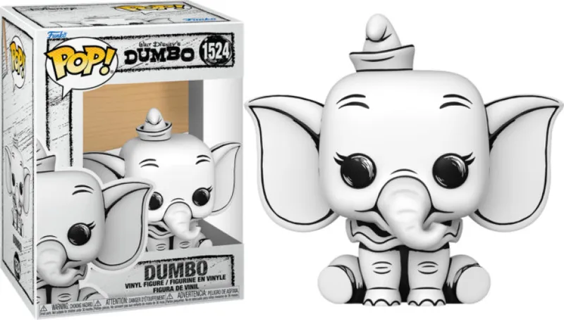Disney Dumbo Funko Pop Vinyl: Dumbo (Sketched) de Funko – jaquette