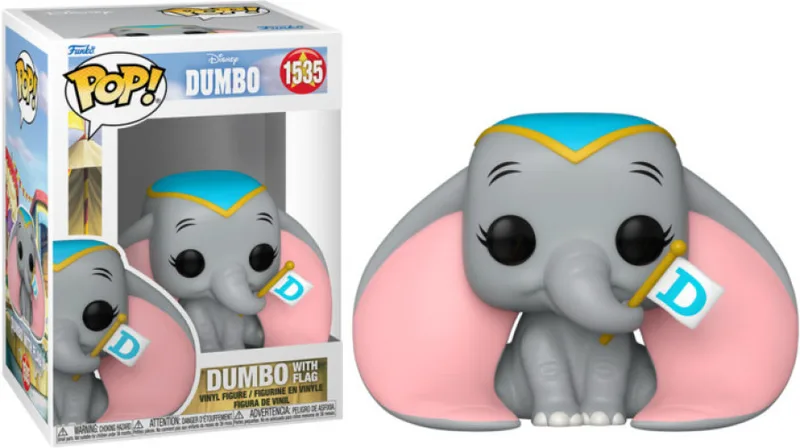Disney Dumbo Funko Pop Vinyl: Dumbo with Flag by Funko – cover 1 of 2
