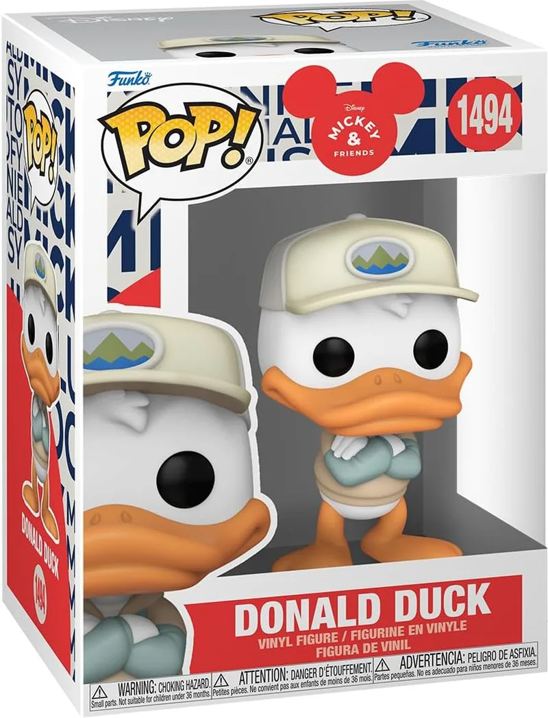 Disney Excellent 8 Funko Pop Vinyl: Donald Duck van Funko – cover 1 van 2