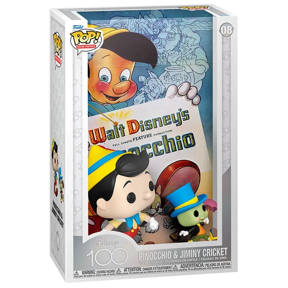 Disney Filmposter 100e Pinocchio-figuur van Funko – cover