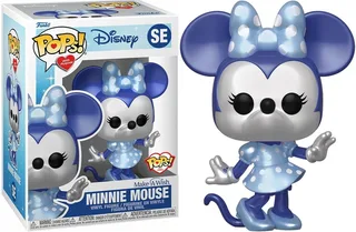 Disney Funko Pop Vinyl: Make-A-Wish Minnie Mouse Metallic Blue van Funko – cover 1 van 3