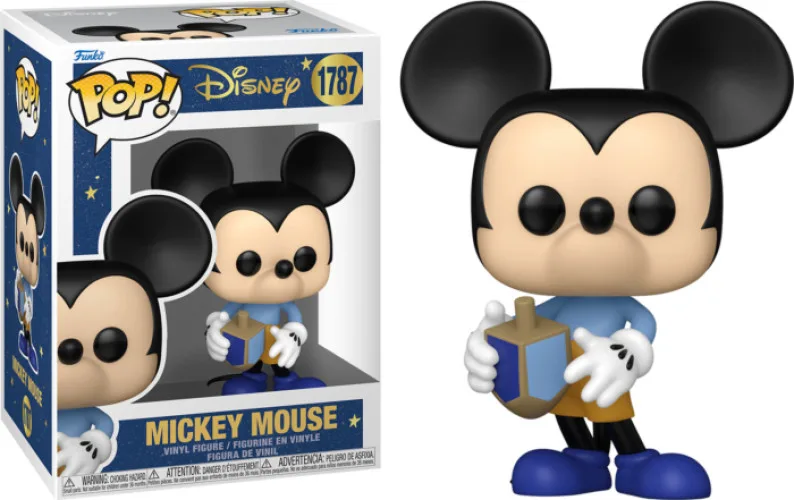 Disney Funko Pop Vinyl: Mickey Mouse with Dreidel (1787) van Funko – cover