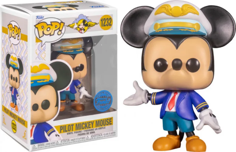 Disney Funko Pop Vinyl: Pilot Mickey Mouse de Funko – jaquette