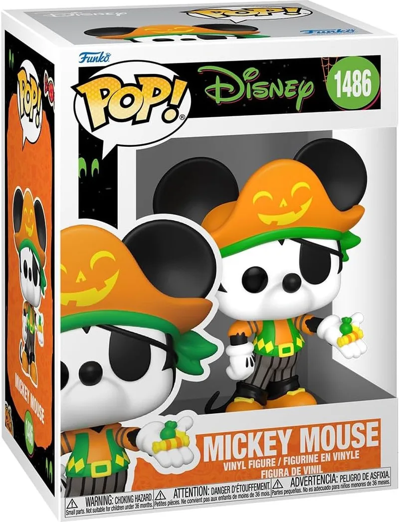 Disney Holiday Funko Pop Vinyl: Pirate Mickey Halloween van Funko – cover 1 van 2