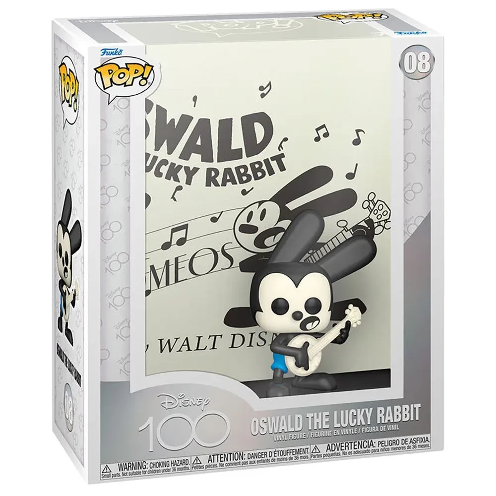 Disney Kunstomslag 100-årsjubilæum Oswald El Conejo Afortunado-figur fra Funko – cover