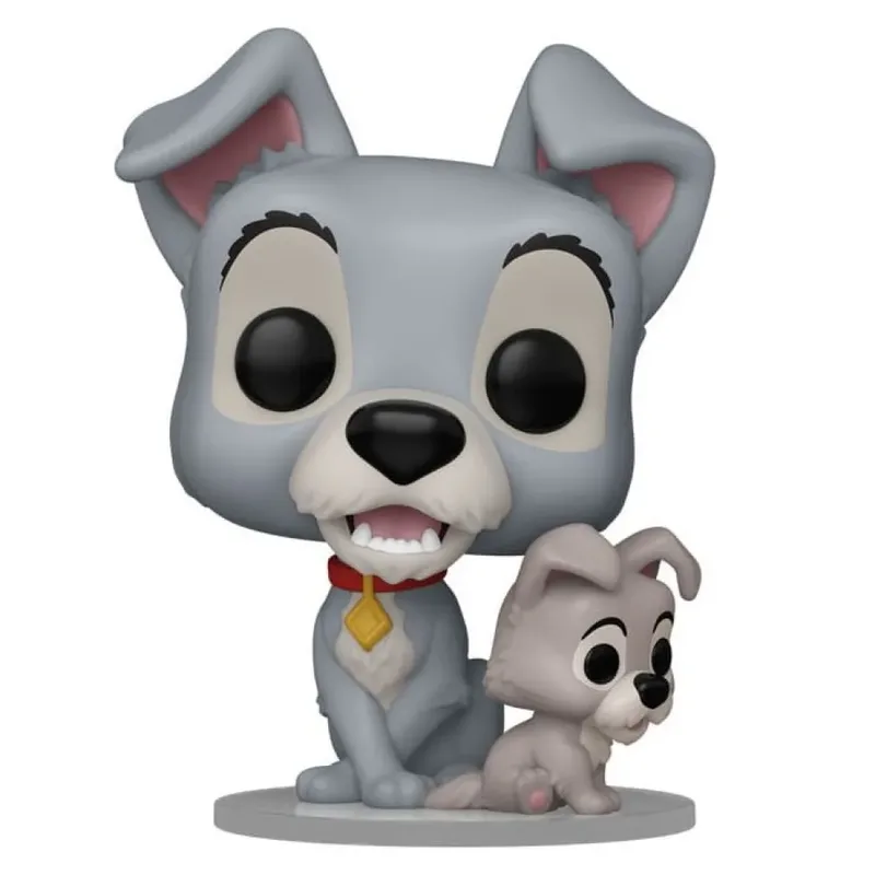 Disney Lady and The Tramp Funko Pop Vinyl: Tramp with Puppy från Funko – omslag 2 av 2