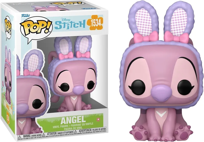Disney Lilo & Stitch Easter Funko Pop Vinyl: Angel van Funko – cover 1 van 2