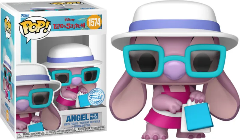 Disney Lilo & Stitch Funko Pop Vinyl: Angel with Bags de Funko – jaquette