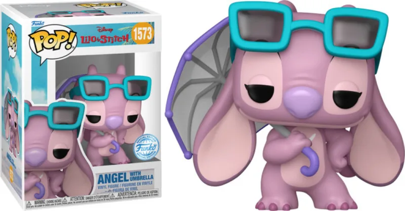Disney Lilo & Stitch Funko Pop Vinyl: Angel with Umbrella van Funko – cover