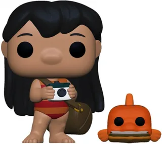 Disney Lilo & Stitch Funko Pop Vinyl: Lilo with Pudge by Funko – cover 1 of 3
