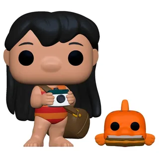 Disney Lilo & Stitch Funko Pop Vinyl: Lilo with Pudge by Funko – cover 2 of 3