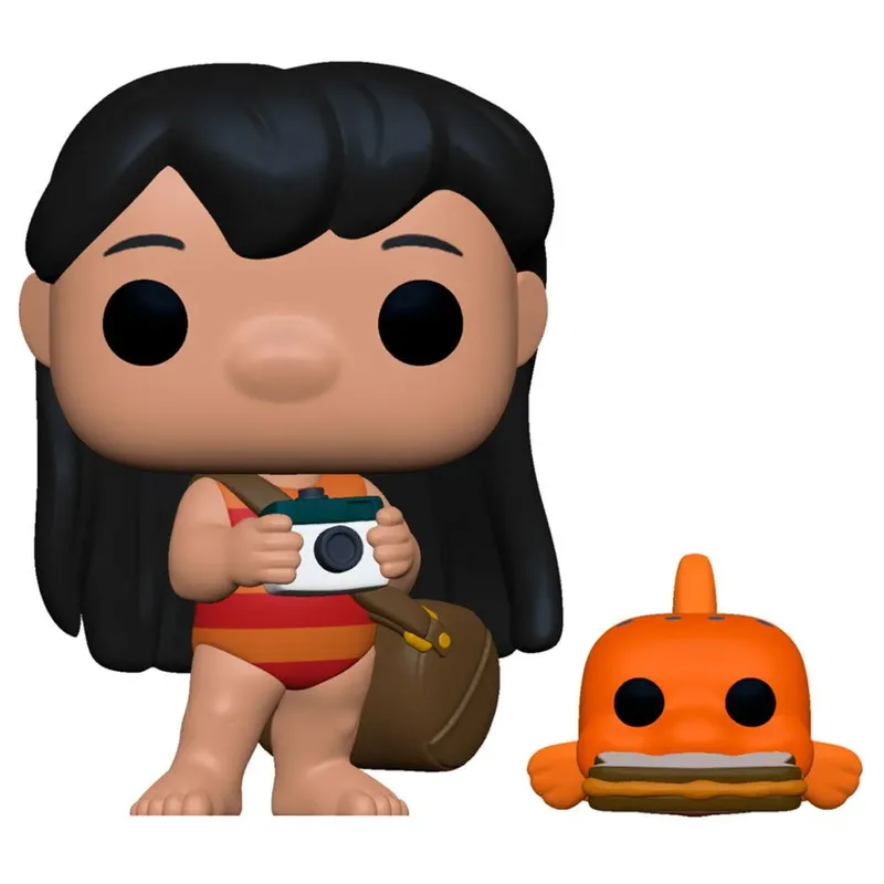 Disney Lilo & Stitch Funko Pop Vinyl: Lilo with Pudge by Funko – cover 2 of 3
