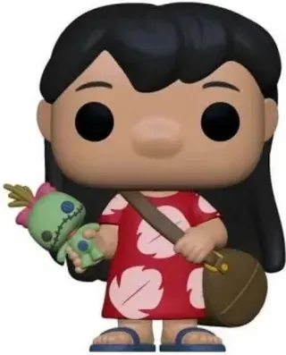 Disney Lilo & Stitch Funko Pop Vinyl: Lilo with Scrump by Funko – cover 1 of 3