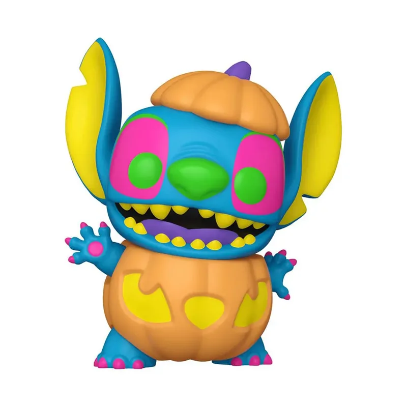 Disney Lilo & Stitch Funko Pop Vinyl: Pumpkin Stitch (Blacklight) by Funko – cover 2 of 2