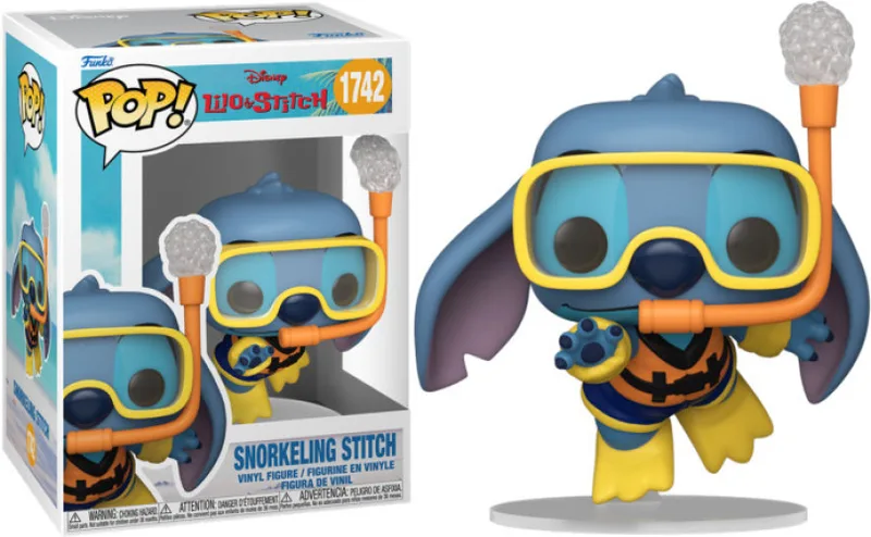 Disney Lilo & Stitch Funko Pop Vinyl: Snorkeling Stitch van Funko – cover