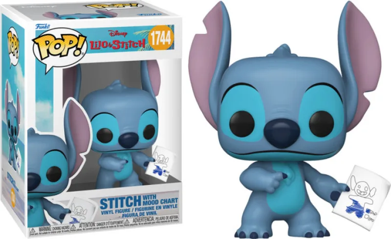 Disney Lilo & Stitch Funko Pop Vinyl: Stitch with Mood Chart van Funko – cover 1 van 2