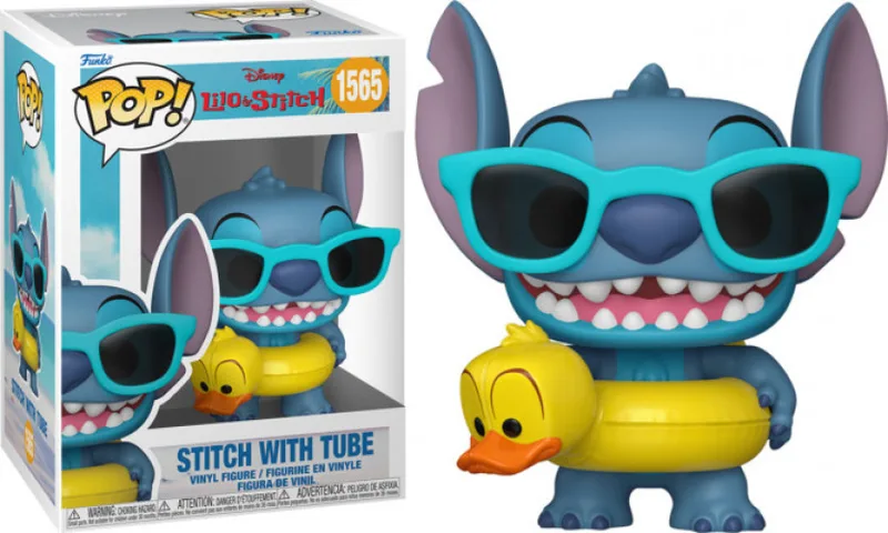 Disney Lilo & Stitch Funko Pop Vinyl: Stitch with Tube by Funko – cover 1 of 2