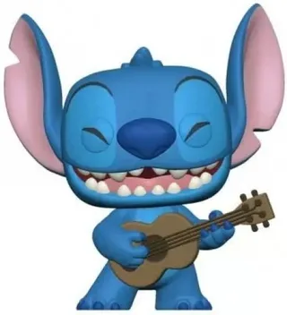 Disney Lilo & Stitch Funko Pop Vinyl: Stitch with Ukulele van Funko – cover 1 van 2
