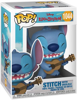 Disney Lilo & Stitch Funko Pop Vinyl: Stitch with Ukulele van Funko – cover 2 van 2