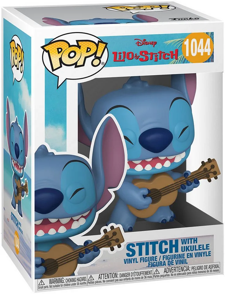 Disney Lilo & Stitch Funko Pop Vinyl: Stitch with Ukulele van Funko – cover 2 van 2