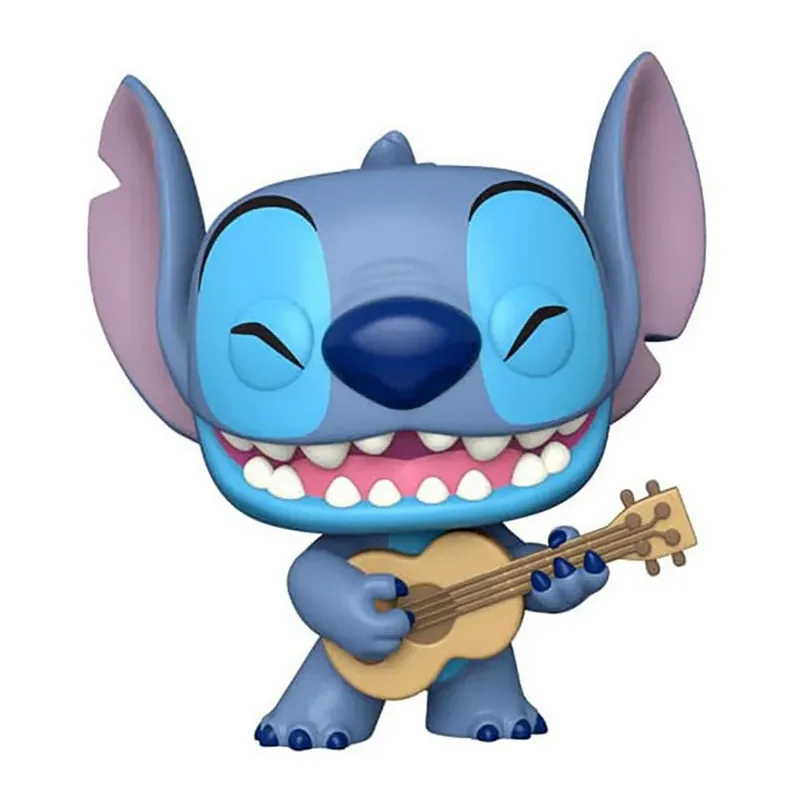 Disney Lilo & Stitch Jumbo Funko Pop Vinyl: Stitch with Ukulele (Special Edition) by Funko – cover 2 of 2