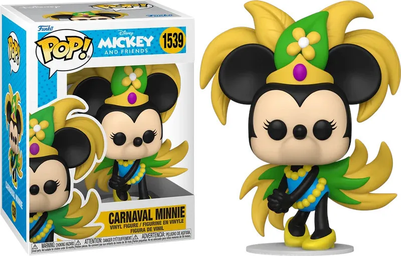 Disney Mickey and Friends Funko Pop Vinyl: Carnaval Minnie van Funko – cover 1 van 2