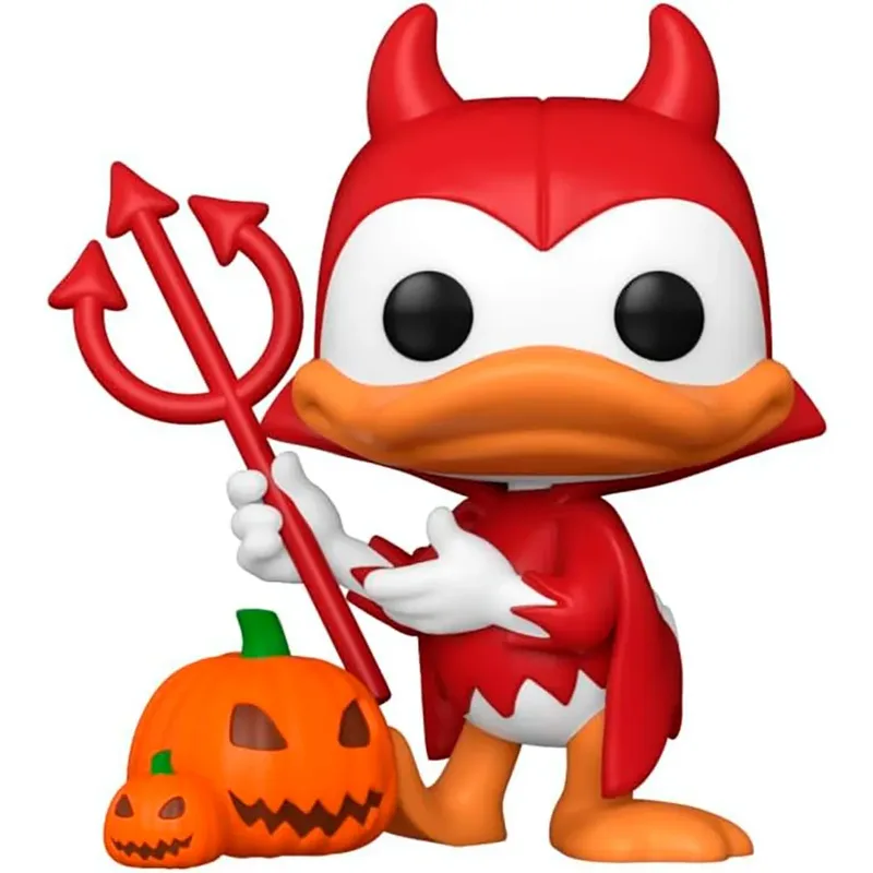 Disney Mickey and Friends Funko Pop Vinyl: Devil Donald with Pumpkin van Funko – cover 2 van 2